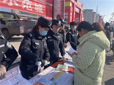 区公安分局：砥砺奋进110 一心为民保安宁