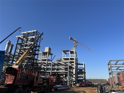 山西龙星碳基新材料循环经济产业 重点项目建设忙 冲刺新年“第一棒”