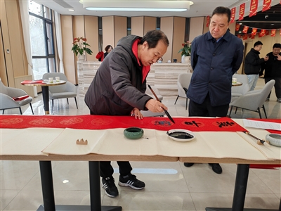 笔墨贺新岁 春联迎佳节