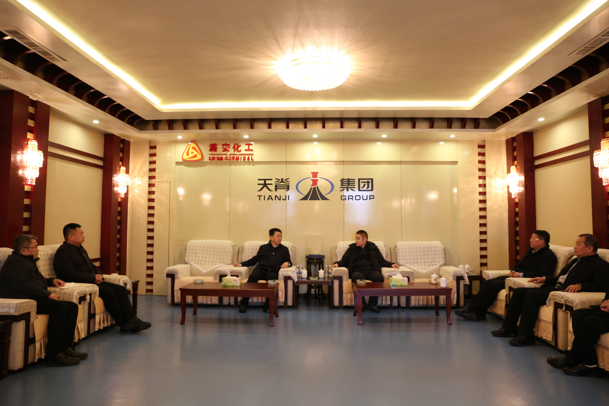 段尧刚在天脊集团开展专题调研