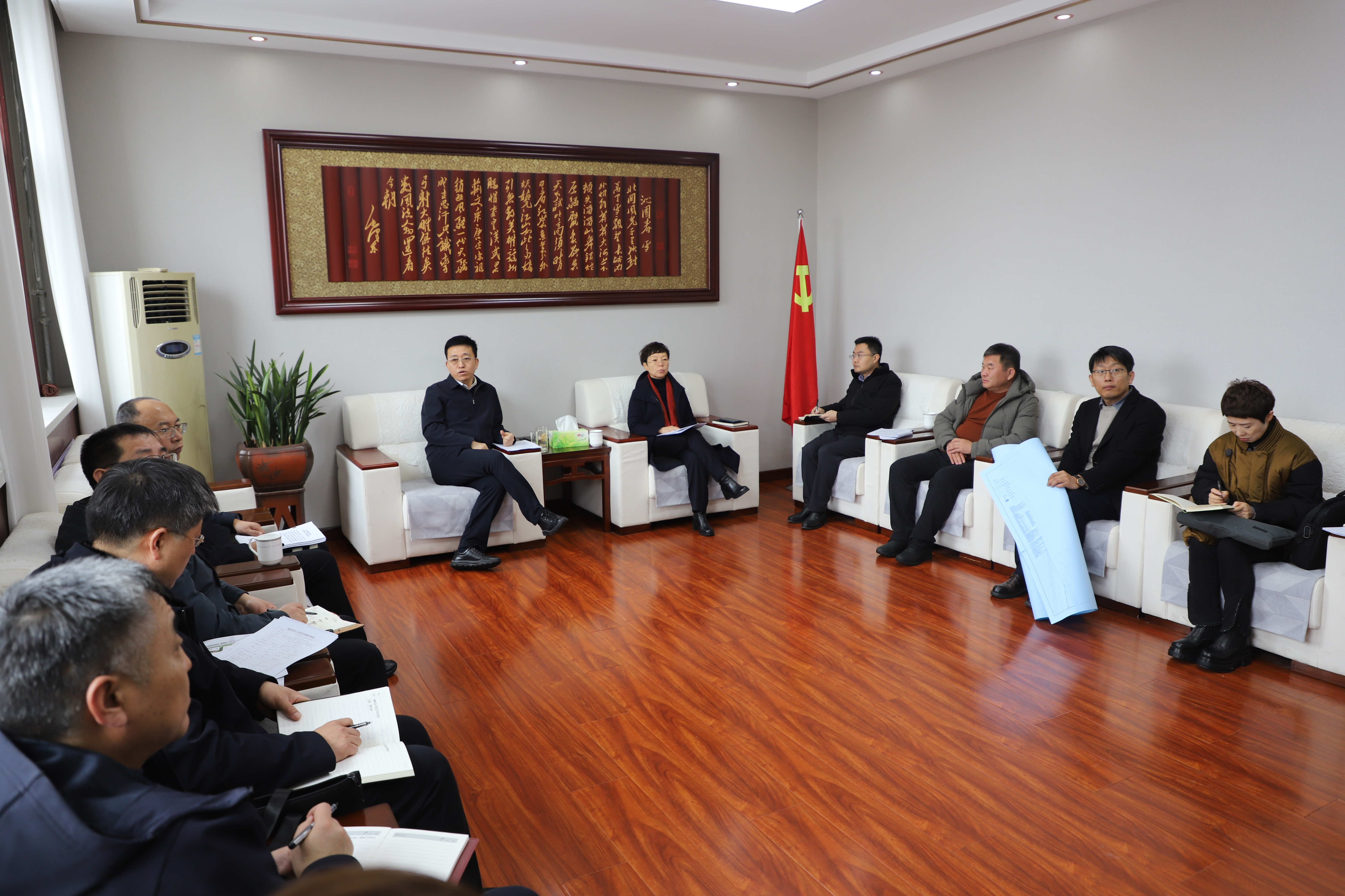 我区召开部分在建项目协调推进会