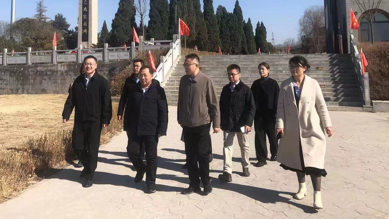 海亮集团孙伟一行在我区考察调研