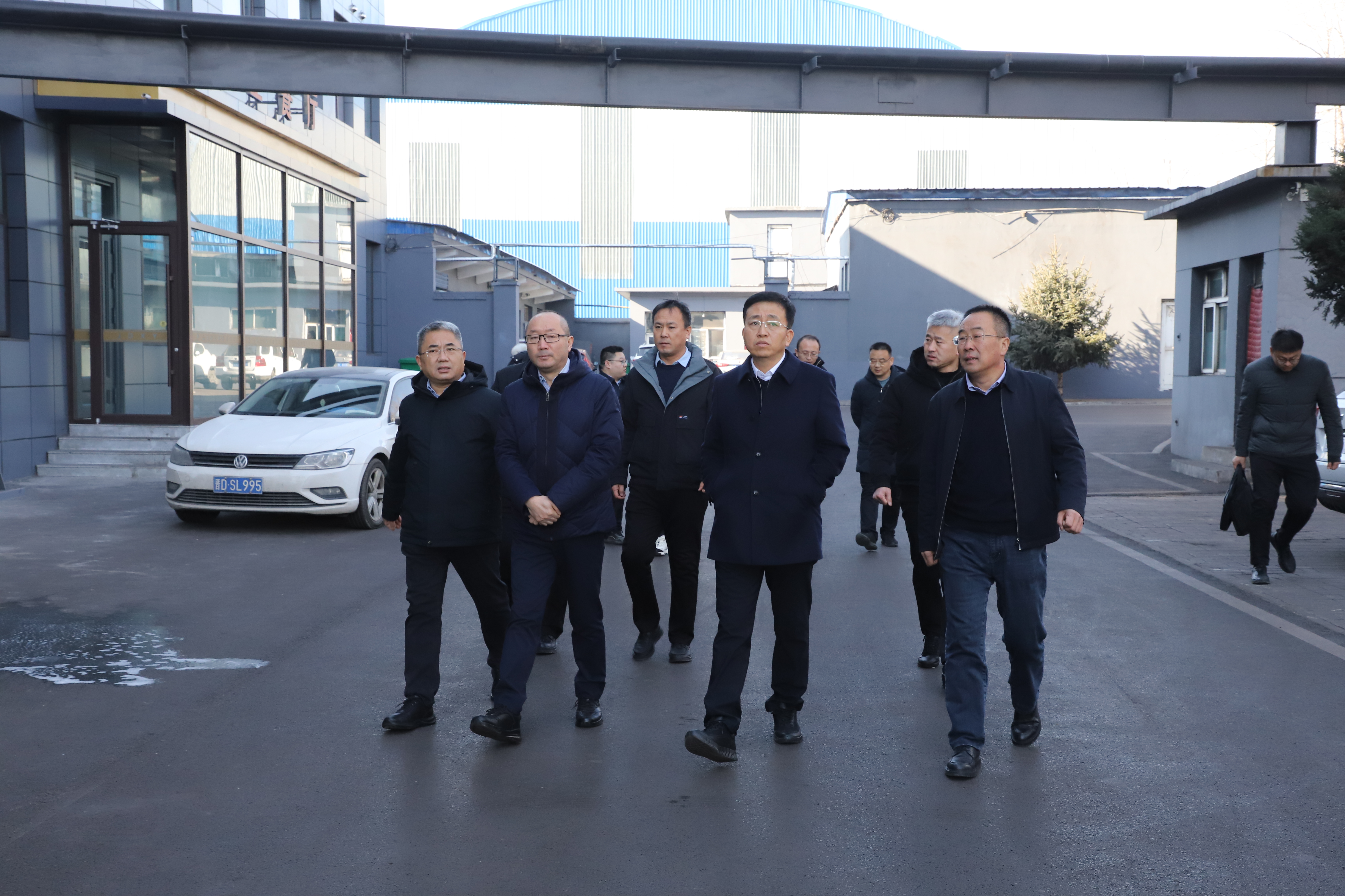 段尧刚在潞铁智慧物流产业园开展专题调研