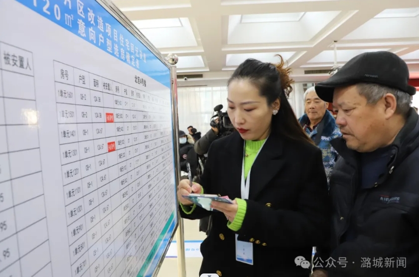 东关正街片区改造回迁安置居民开始选房——六种户型2800余套现房供1272户安置居民选择