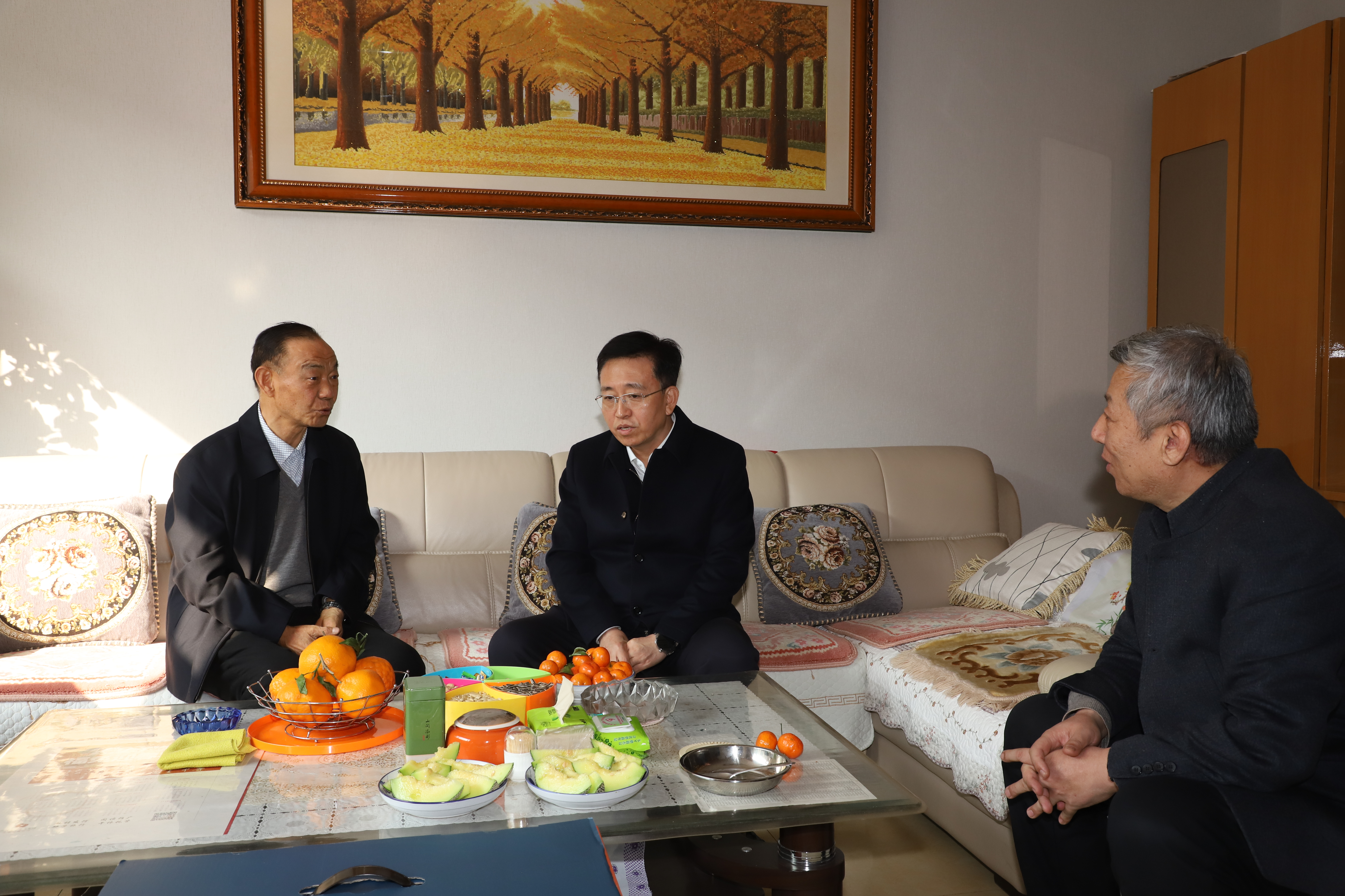 段尧刚开展春节前走访慰问活动