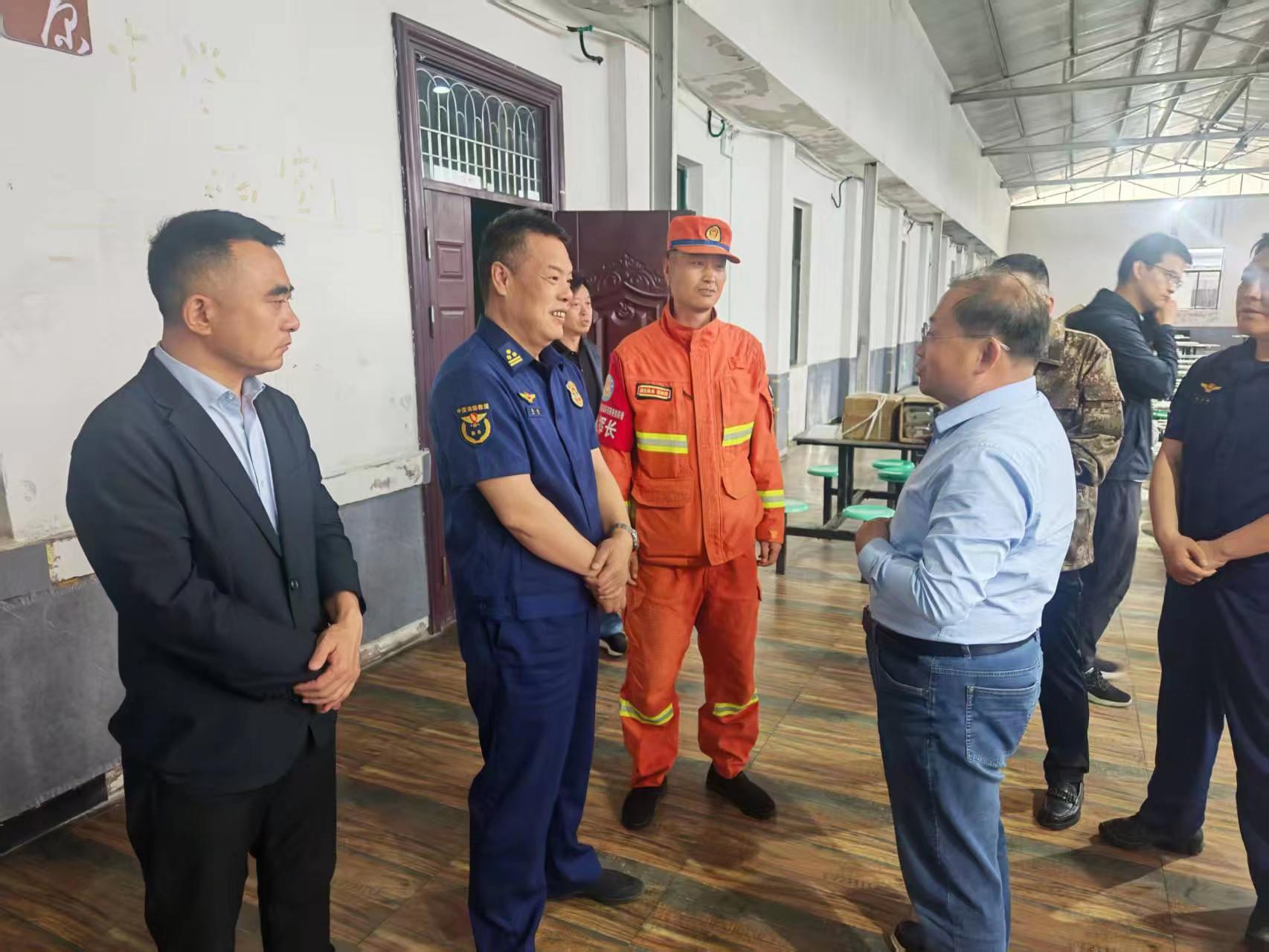 国家消防救援局山西机动队伍进驻潞城