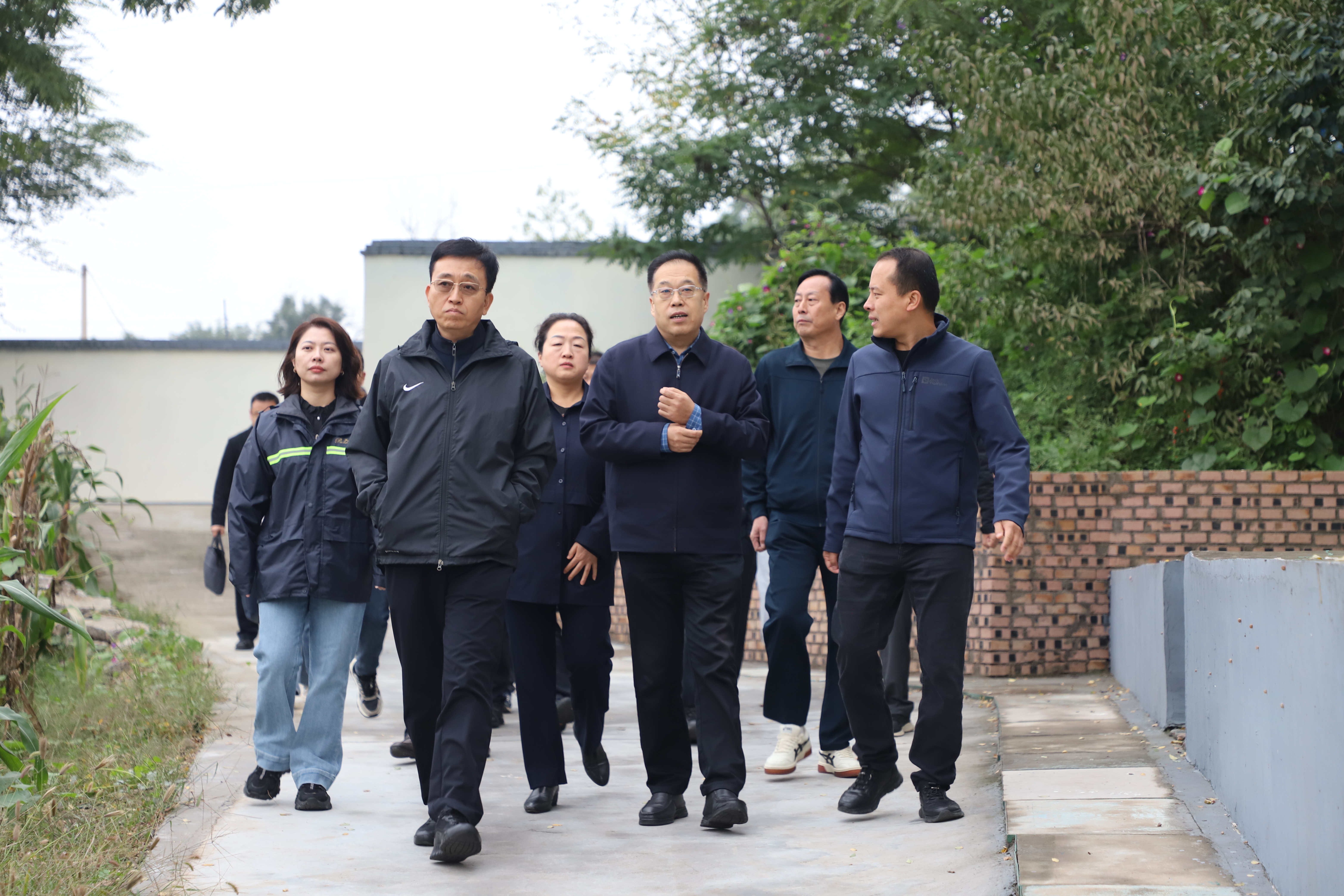 呼亚民在我区调研