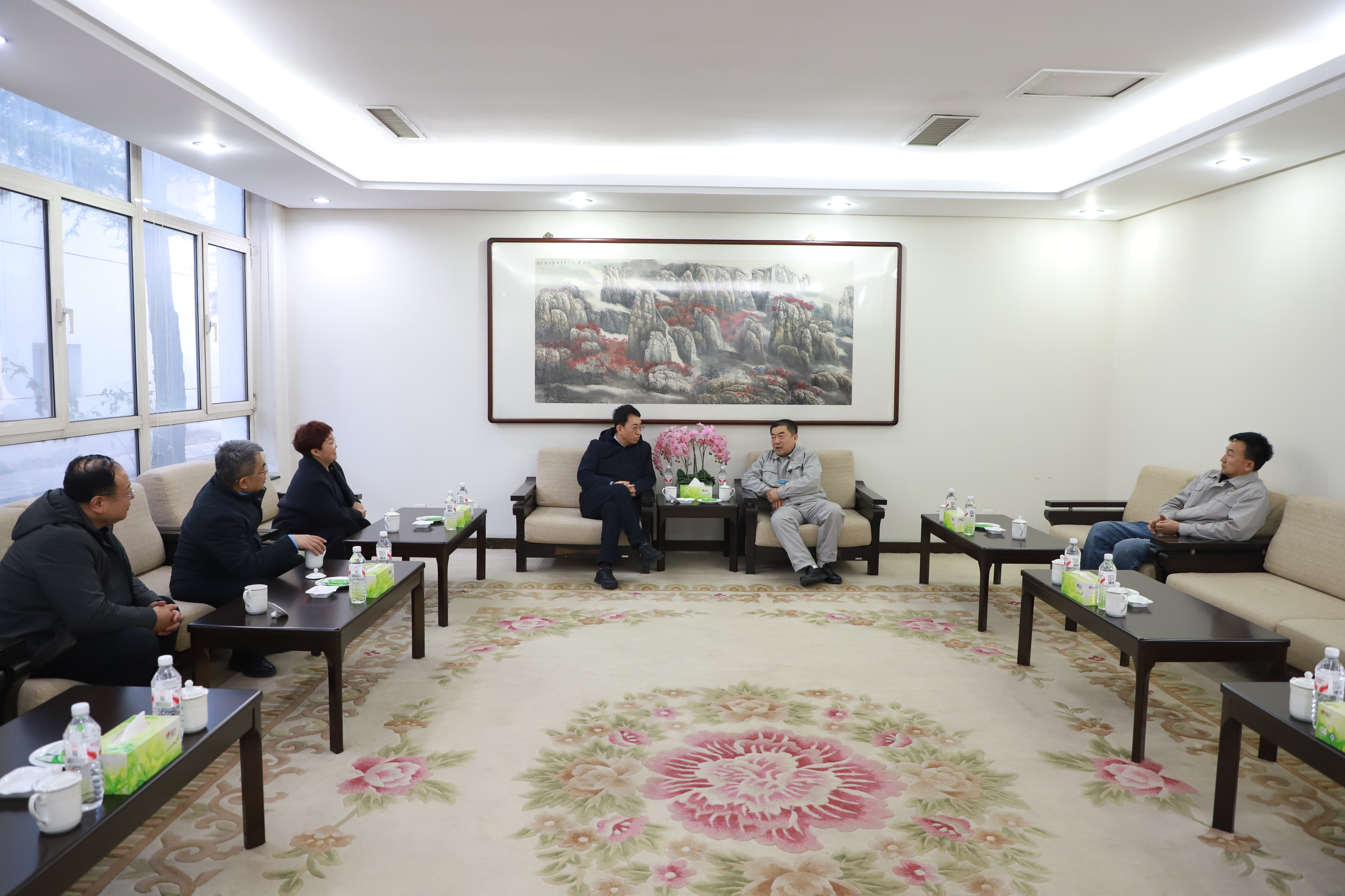 段尧刚调研我区部分重点企业生产运营和发展情况